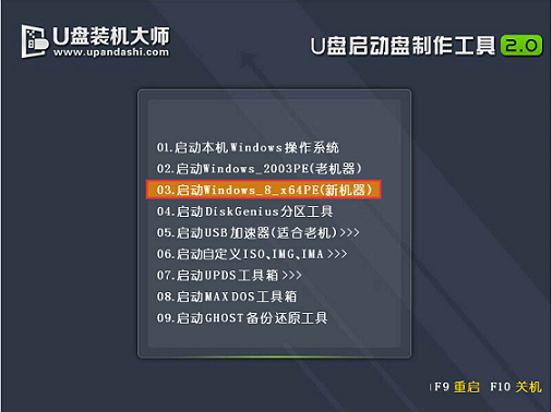 u盘启动大师安装深度技术win8.1系统教程